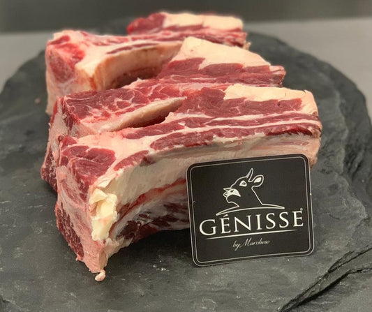 costine spare ribs bovino adulto genisse crude